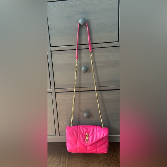 YSL Mini Bag Puffer - Sintra Sport SL  Bubblegum - Picture 15 of 16